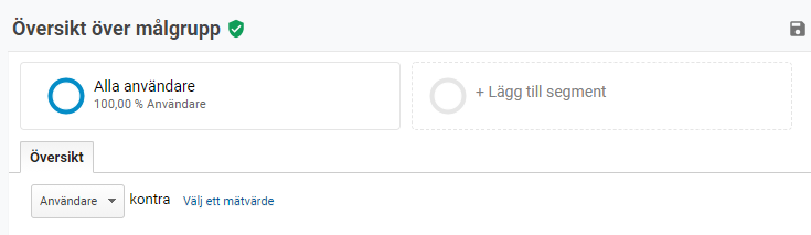 Segment i Google Analytics