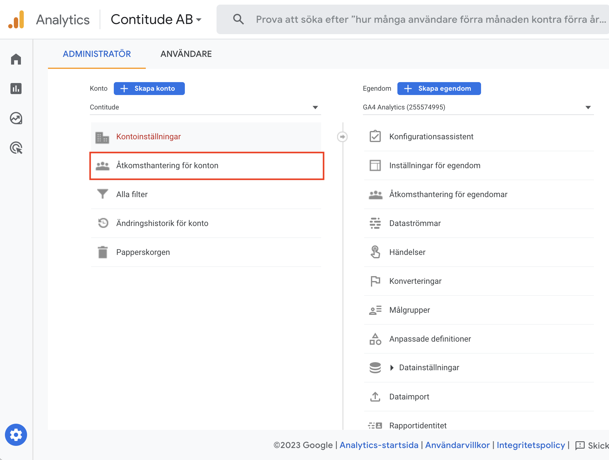 Best practice inställningar i Google Analytics, GA4