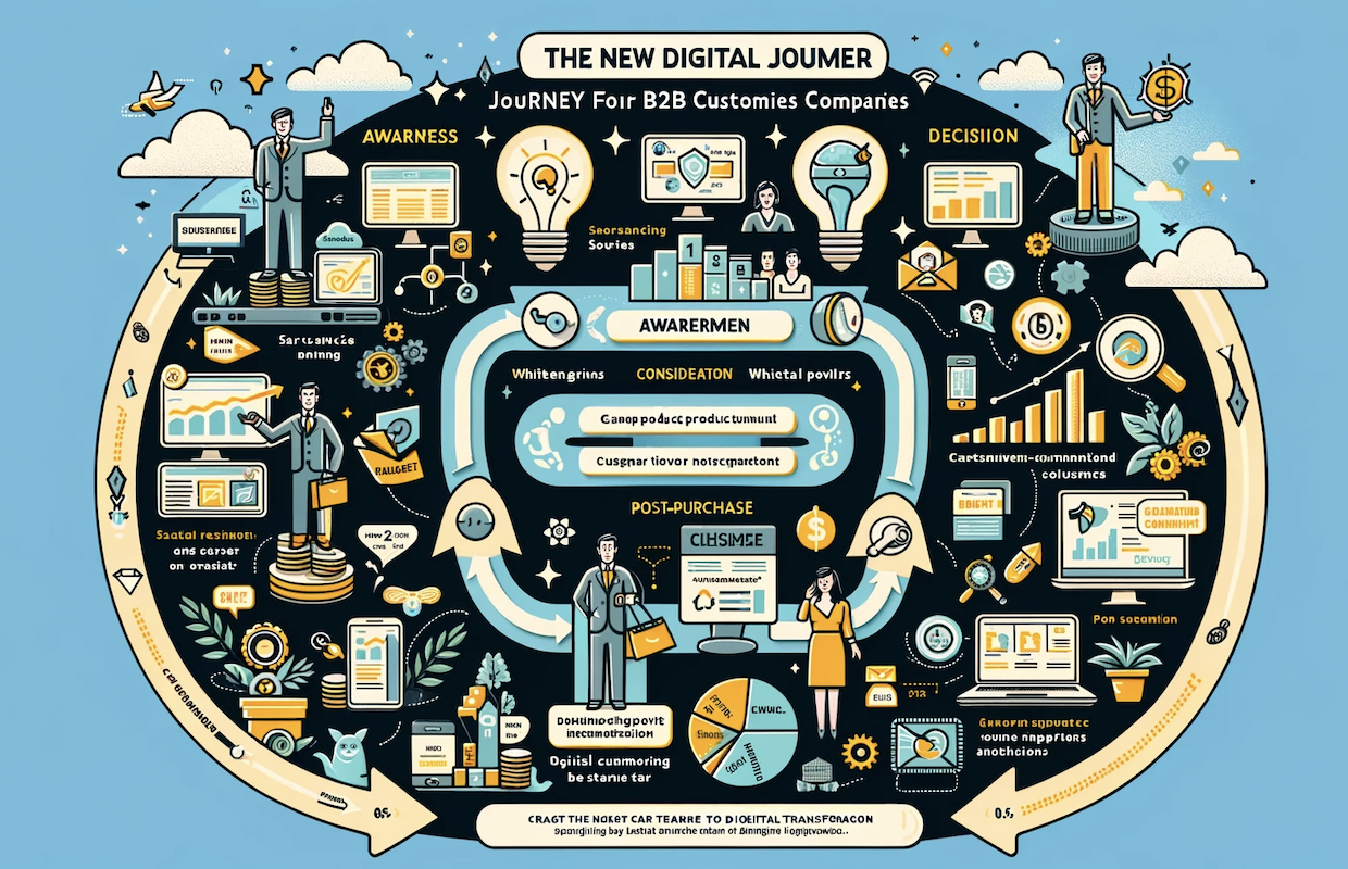 Den nya Digitala Kundresan inom B2B – att integrera sälj och marknad för framgång